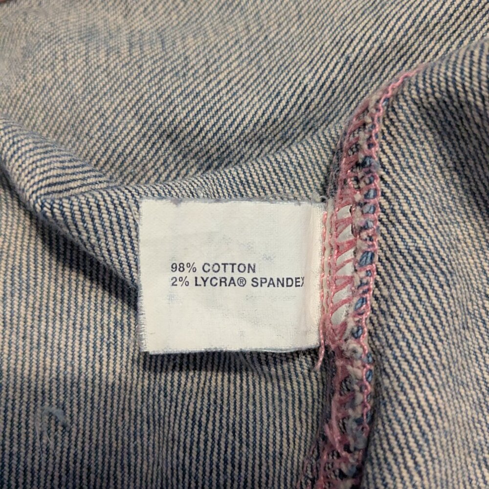 Gap Stretch Denim Medium Blue Wash Jeans Jacket - Picture 11 of 11